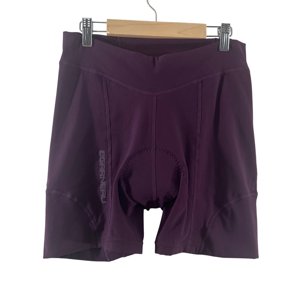 Louis Garneau Womens Padded Cycling Shorts Purple Padded Chamois Bike Shorts